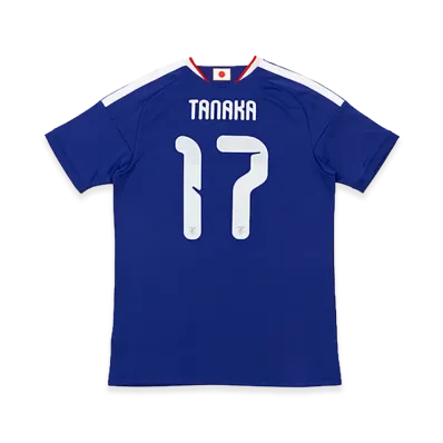 adidas Soccer Japan 2026 Home Replica Jersey #17 Ao Tanaka "Japan Blue/Ash Blue"