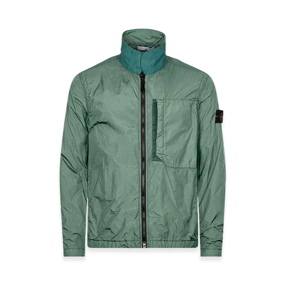 Stone Island 10723 Garment Dyed Crinkle Reps Recycled Nylon Jacket - 23FW "Sage Green"