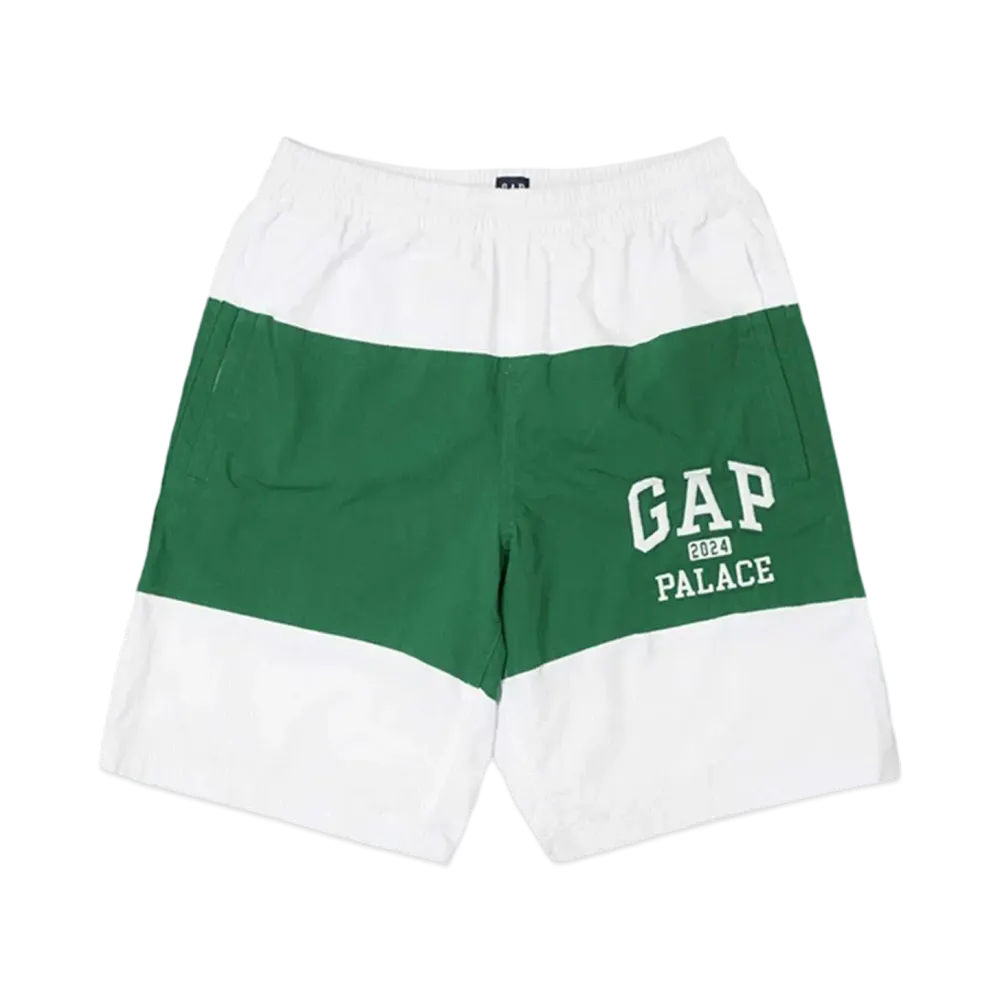 PALACE x Gap Board Short "White/Green"