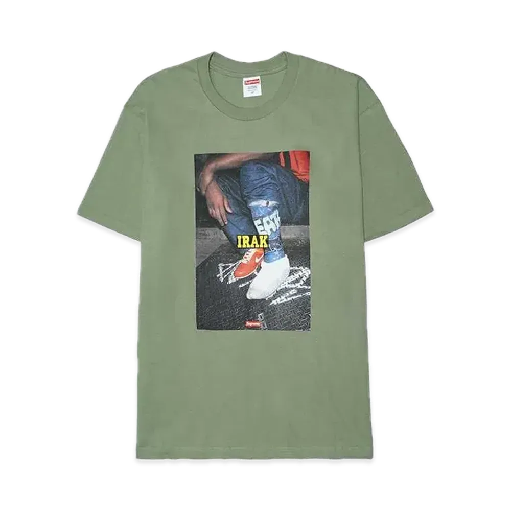 シュプリーム x アイラック キャスト Tシャツ "ライト オリーブ"