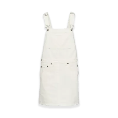 PRADA Denim Overall Minidress "White"