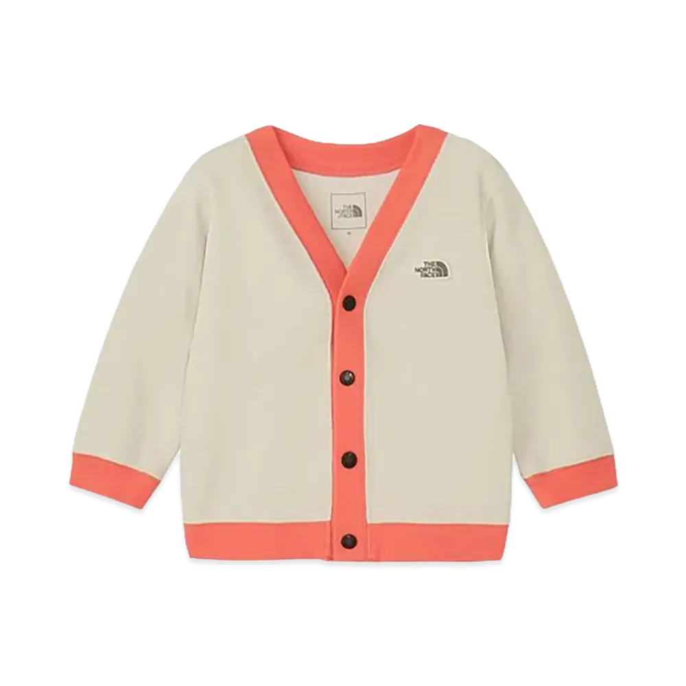 The North Face Latch Pile Cardigan Baby "Fossil Ivory"