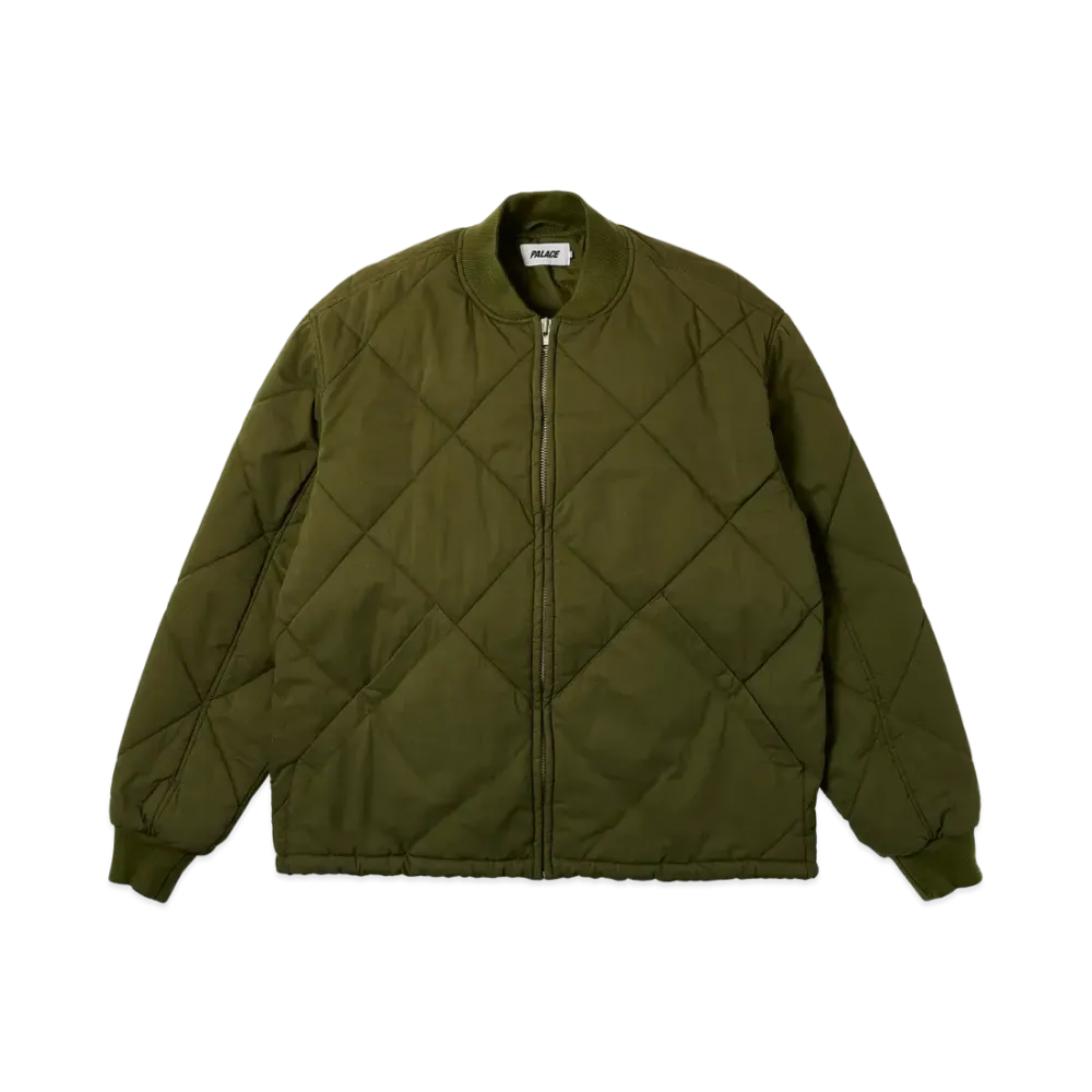 Palace D-Quilt Bomber "Deep Green"