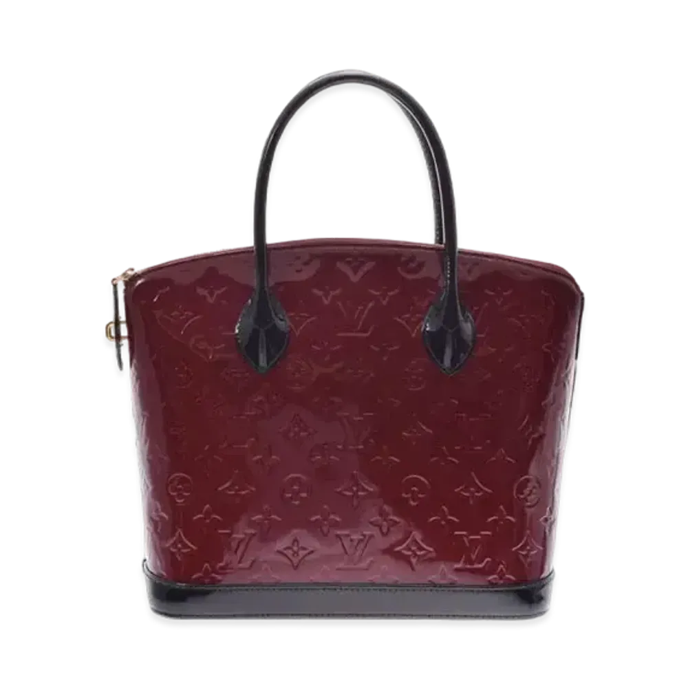 Louis Vuitton Lock It PM Monogram Vernis "Griotte"