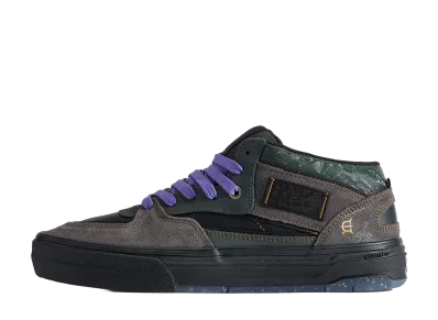 Evisen Skateboards × Vans Skate Half Cab Wafflecup "Black/After Dark"