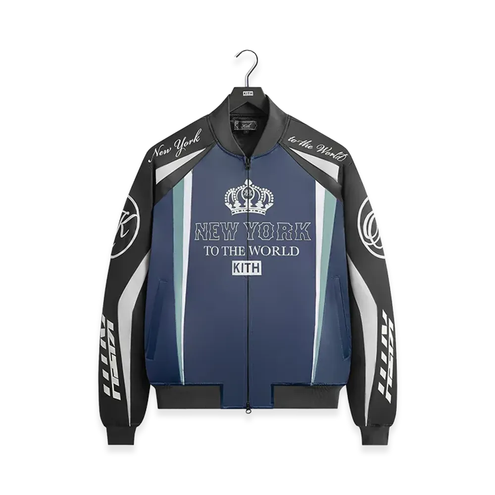 Kith Roy Racing Nylon Bomber Jacket "Nocturnal"