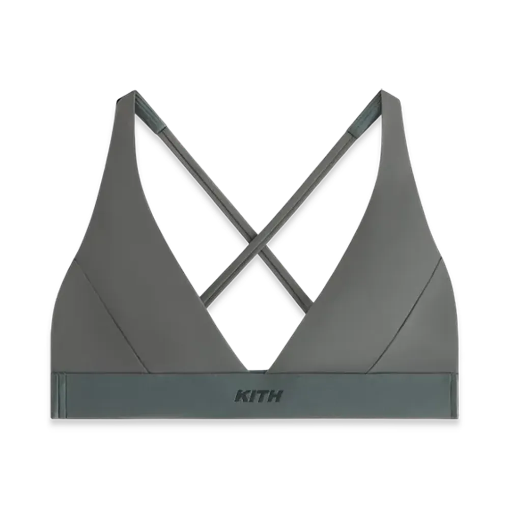 Kith Women's Cay Plunge Active Bra "Machine"