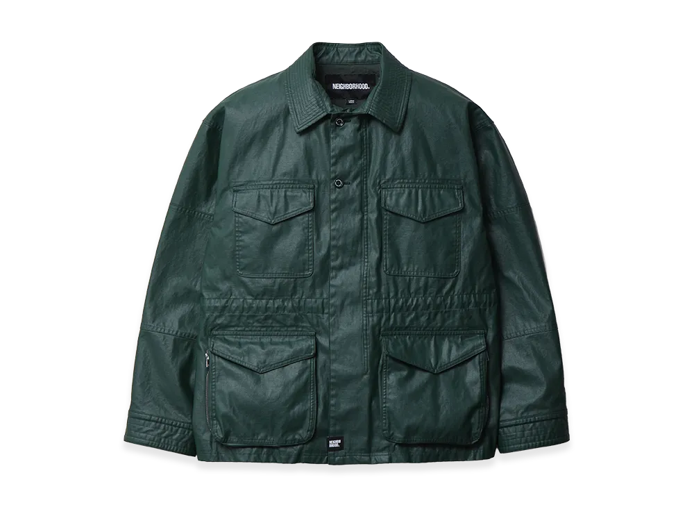 NEIGHBORHOOD Coated M-43 Type Jacket "Green"