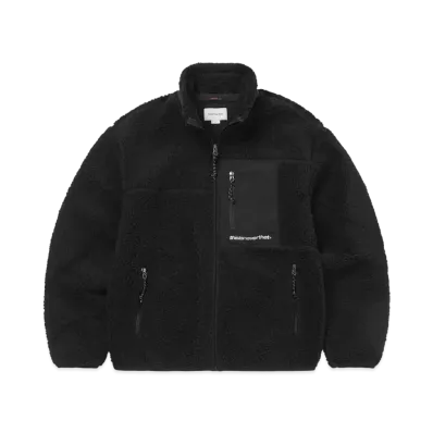 thisisneverthat SP Sherpa Fleece Jacket "Black"