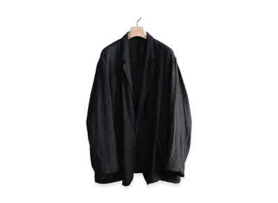 COMOLI Cashmere Silk 3B Jacket "Charcoal"