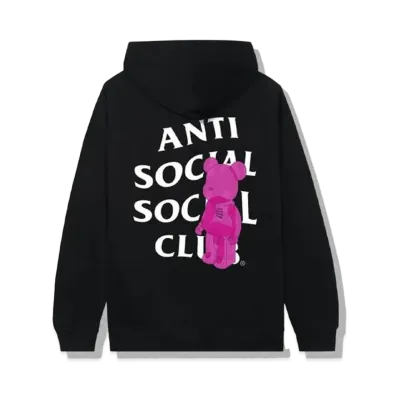 ANTI SOCIAL SOCIAL CLUB Bearbrick Hoodie "Black" (FW20)