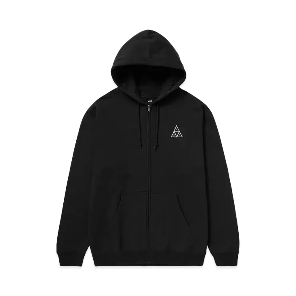 HUF Fall 24 Huff Set TT Full Zip Hoodie "Black"