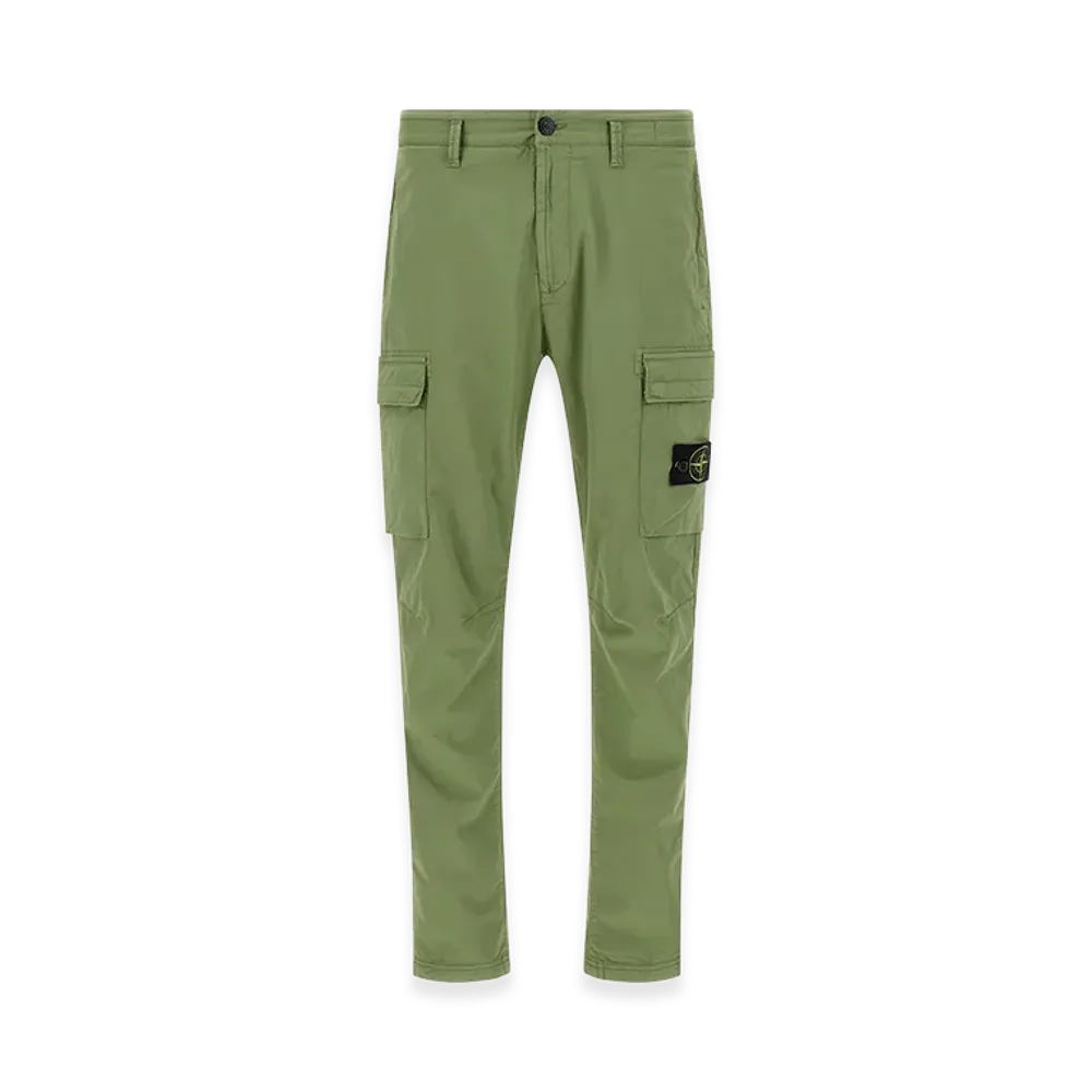 Stone Island 3100032 Logo Badge Cargo Pants "Green"