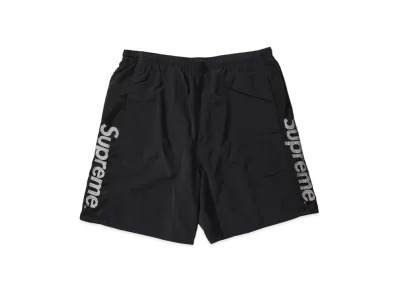 Supreme Mesh Panel Water Short "Black"