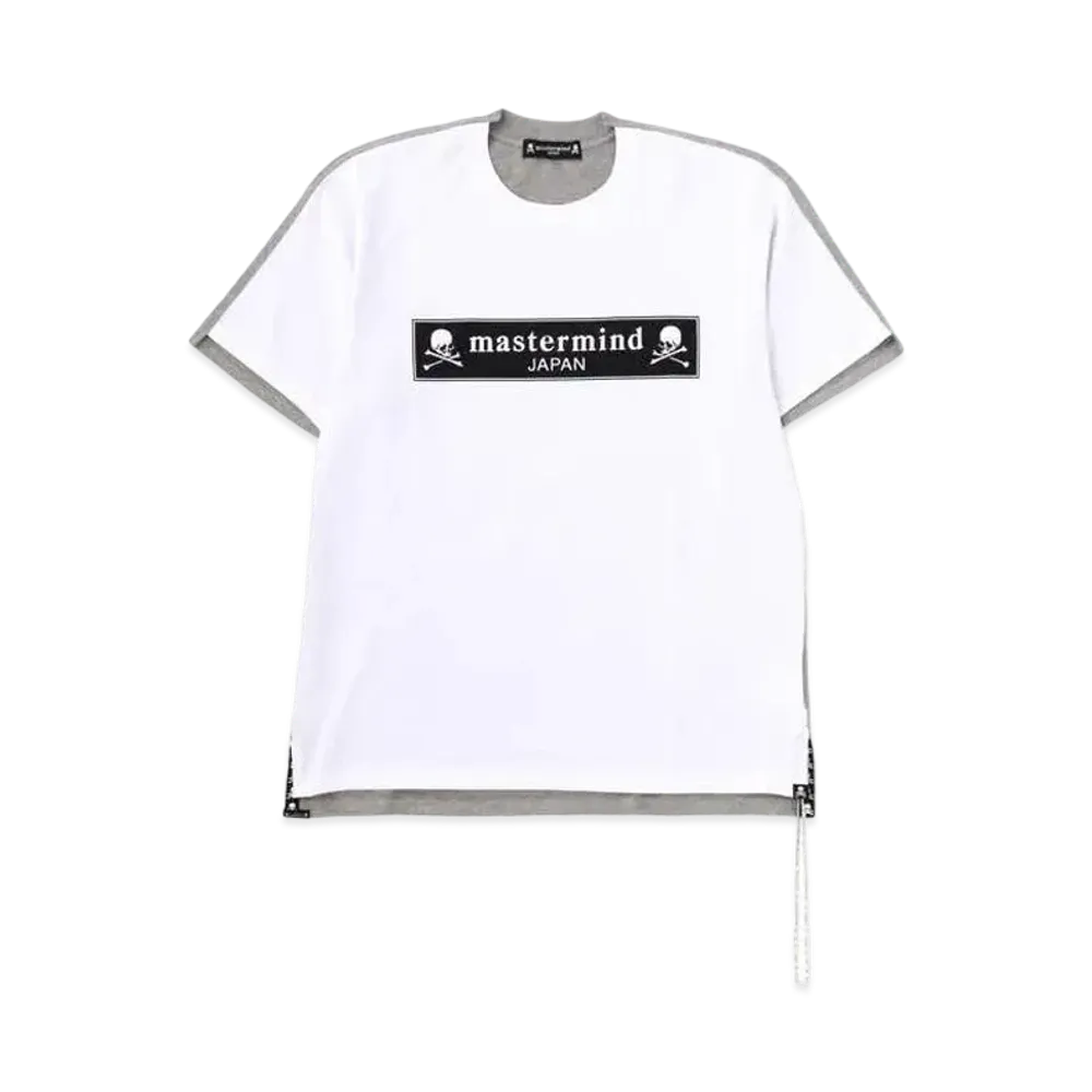 mastermind JAPAN Box Tee "White Top Gray"