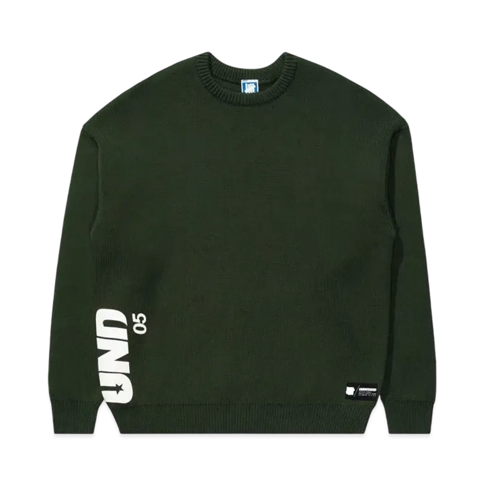 UNDEFEATED Printed Crewneck Sweater "Gren"