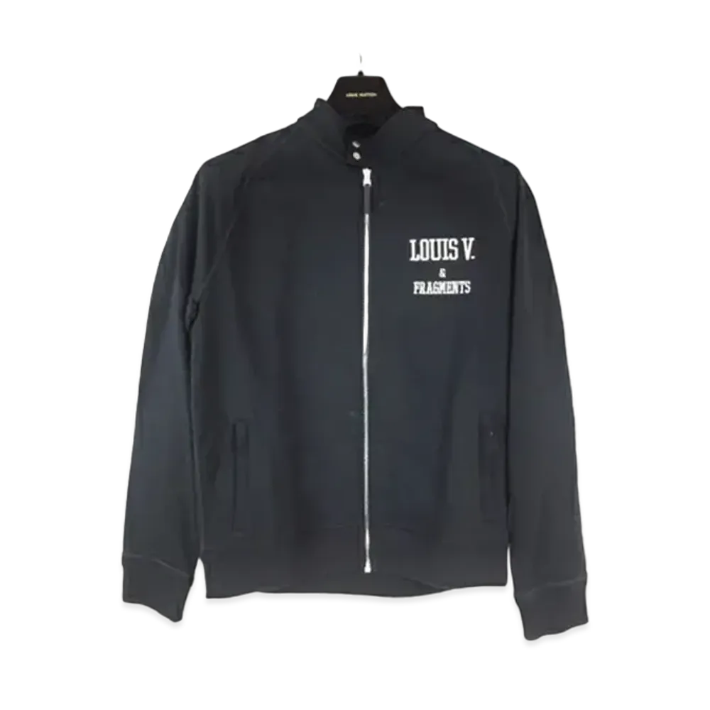 Louis Vuitton x Fragment Design Logo Embroidery Harrington Jacket "Noir"