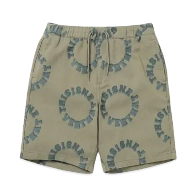 thisisneverthat 2Tone Logo Jacquard Short "Beige"