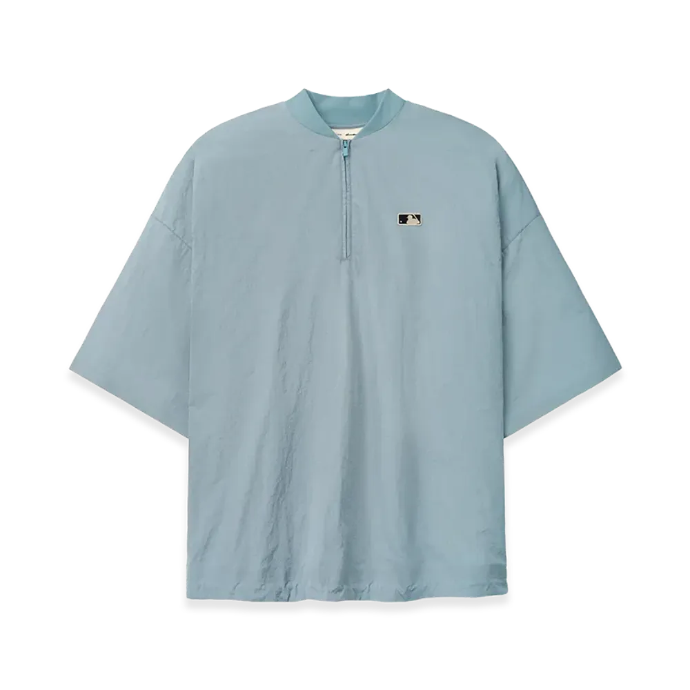 FEAR OF GOD ESSENTIALS MLB 3/4 Sleeve Pullover "Stone Blue"