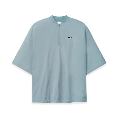 FEAR OF GOD ESSENTIALS MLB 3/4 Sleeve Pullover "Stone Blue"