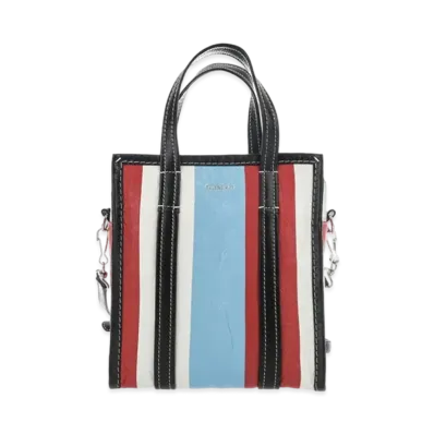 BALENCIAGA Handbag "White/Red/Blue"