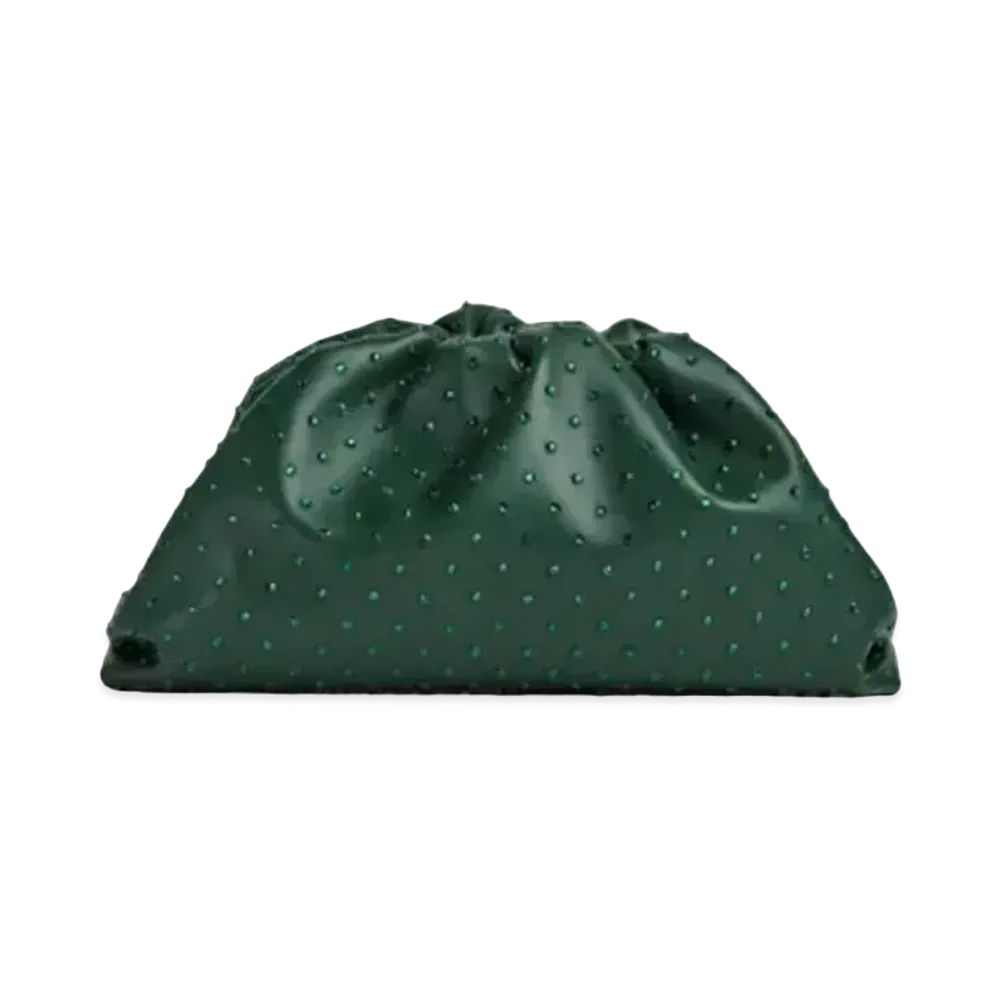 Bottega Veneta Teen Pouch Clutch "Raintree"