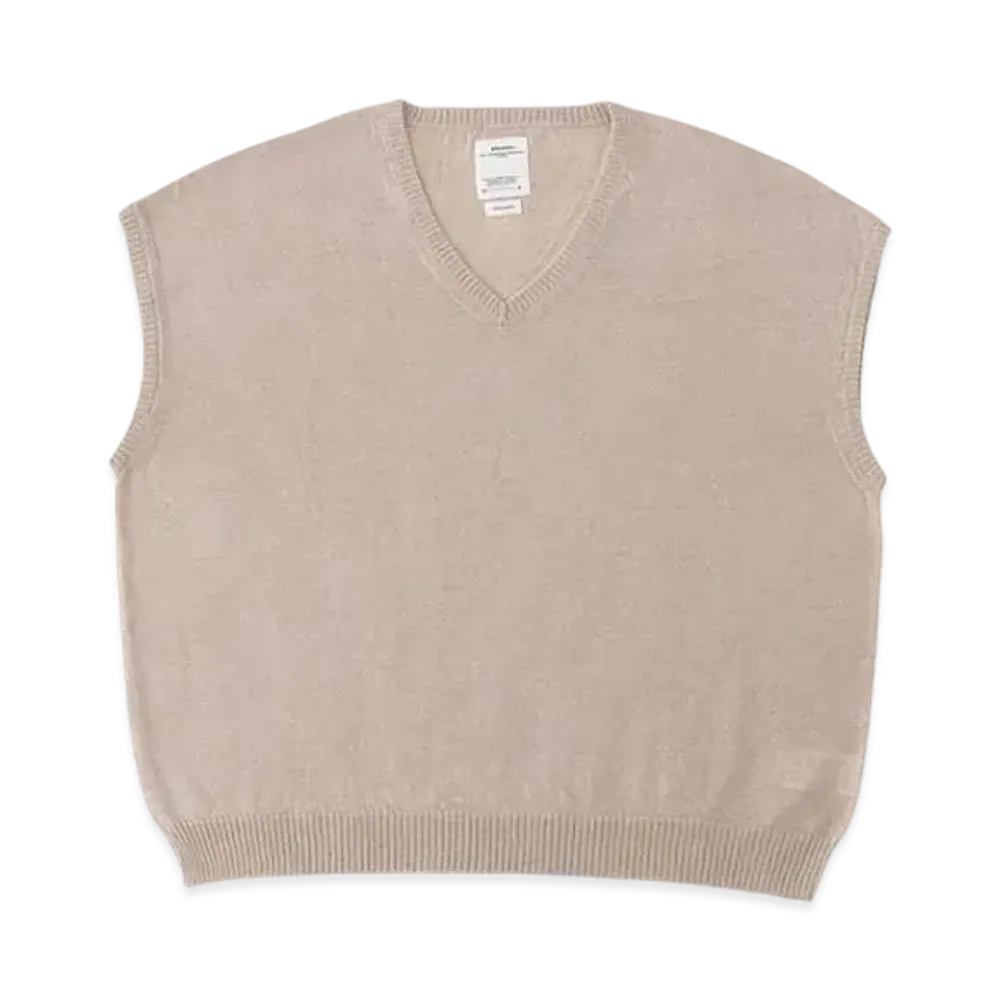 visvim V-Neck Vest Knit "Beige"