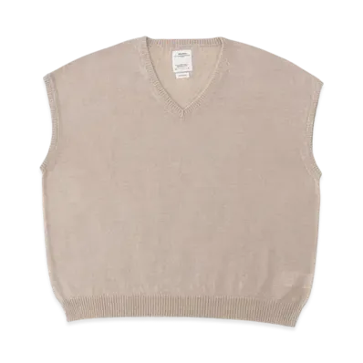 visvim V-Neck Vest Knit "Beige"