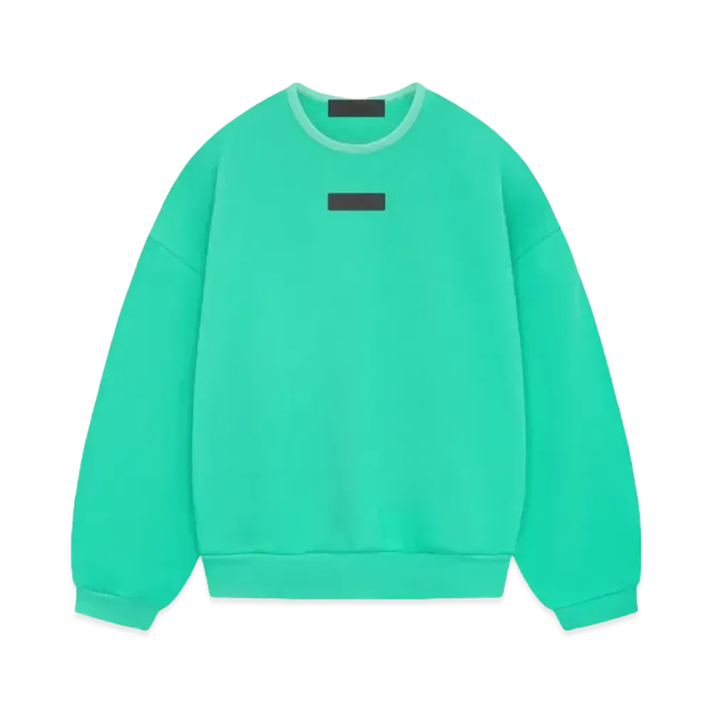 FEAR OF GOD ESSENTIALS Crewneck "Mint Leaf"