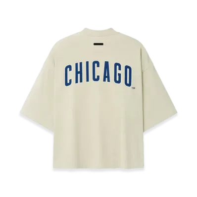 FEAR OF GOD x MLB Cubs Merch Tee "Sandstone"