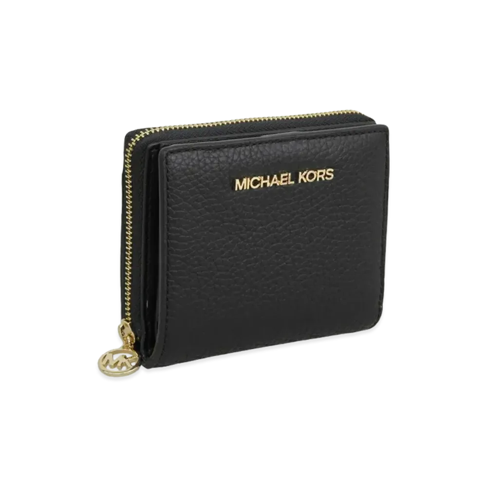 MICHAEL KORS Women's Jet Set Travel Bifold Wallet "Black"