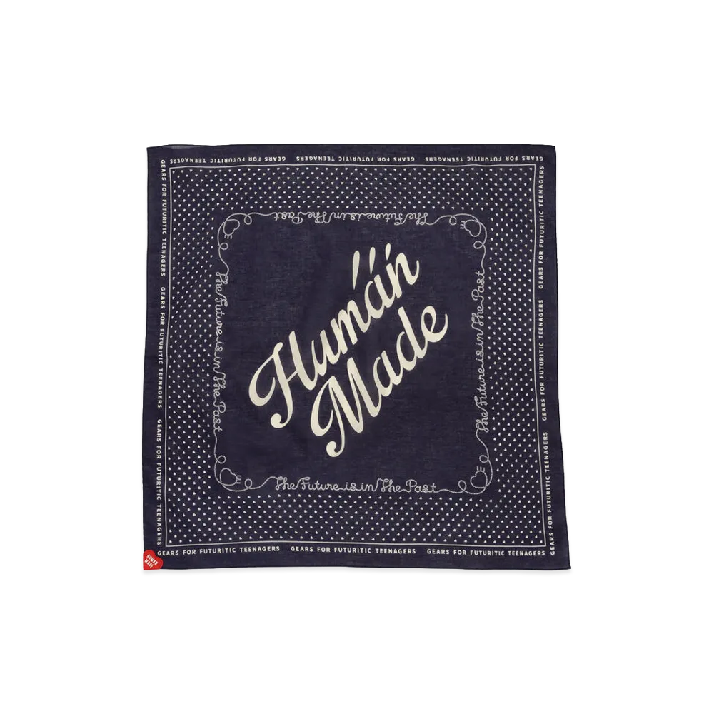 HUMAN MADE Big Bandana "Navy"