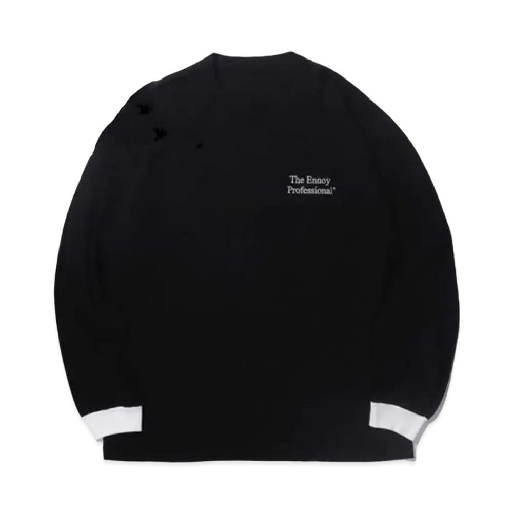 ENNOY 20SS L/S Tee "Black" SS20BRENCT06AM