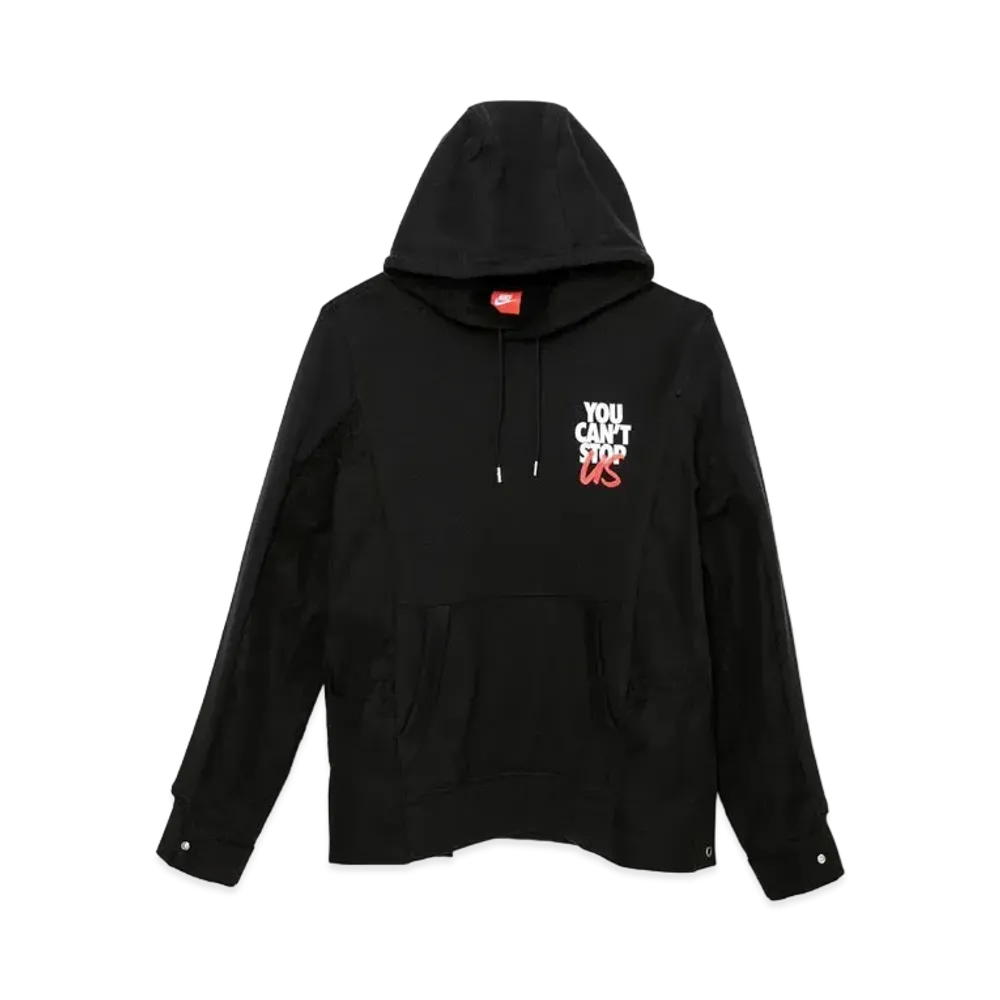 sacai x Nike You Can't Stop Us Customized Hoodie "Black"