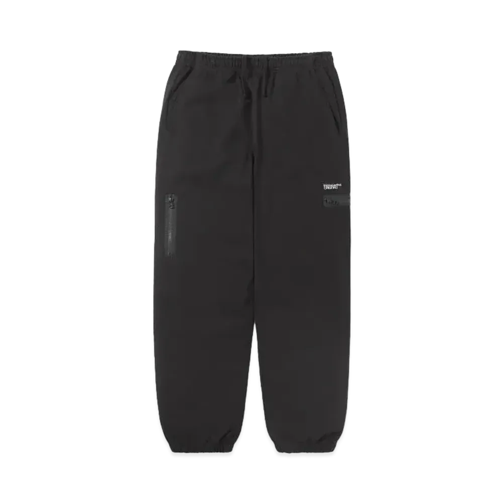 thisisneverthat Multi Zip Sweatpant "Off Black"