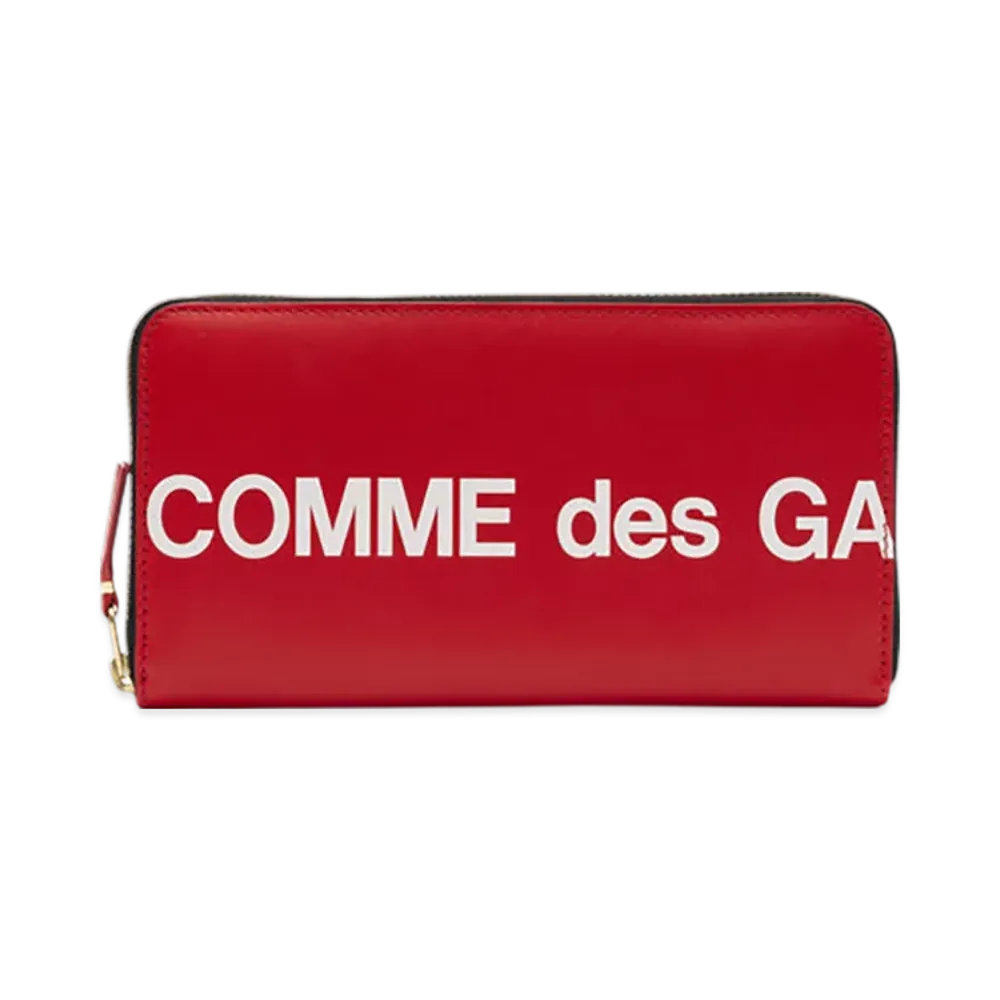 COMME des GARCONS Wallet Huge Logo "Red"