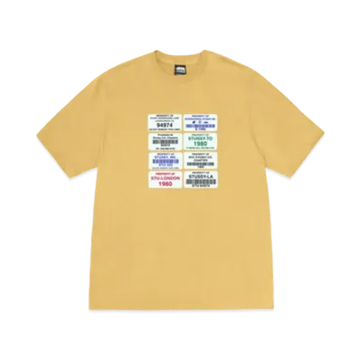 Stussy Codes Tee "Curry"