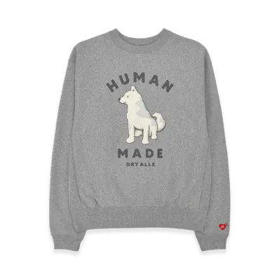 HUMAN MADE x Kaws Sweatshirt #2 Seoul Store Exclusive "Gray"
