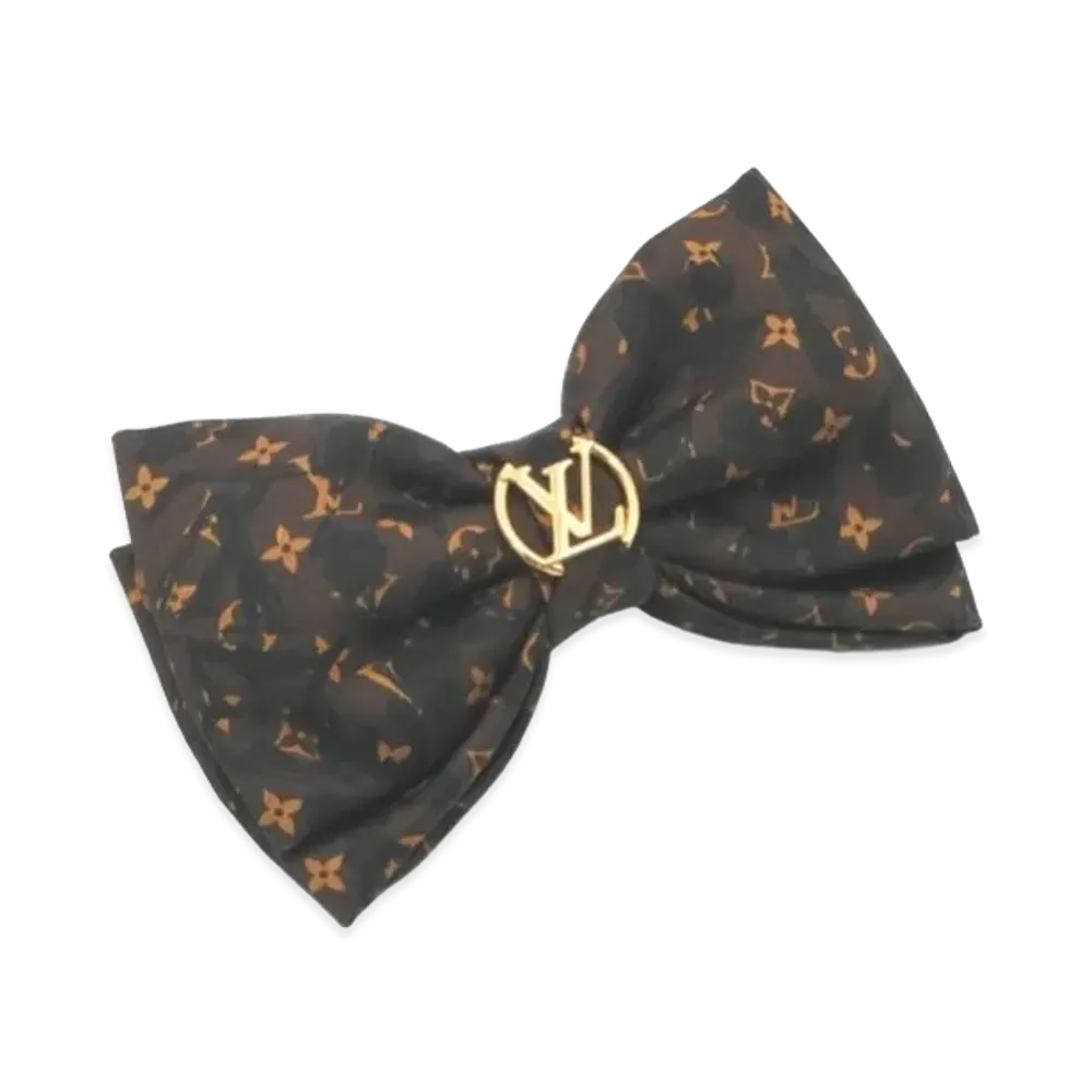 Louis Vuitton Hair Clip "Monogram" "Brown"