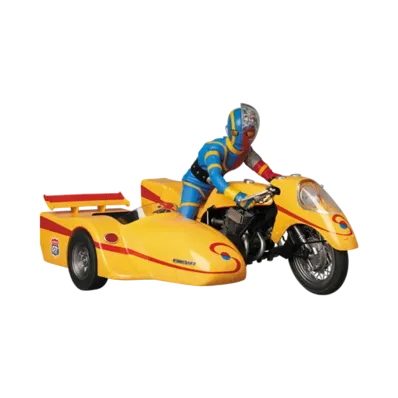 MEDICOM TOY "RAH" No.784 -Android Kikaider- Kikaider & Side Machine Ultimate Edition Set