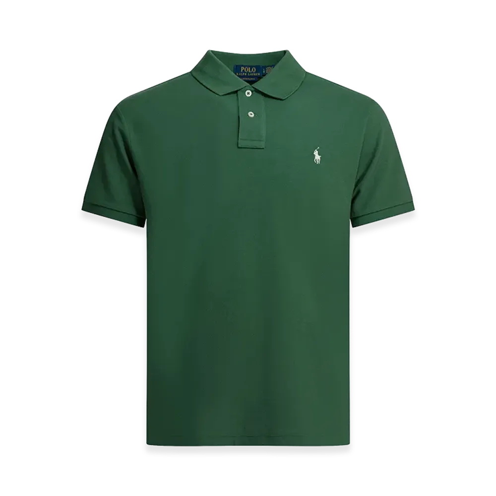 Polo Ralph Lauren Polo Shirt With Buttons And Logo "Green"