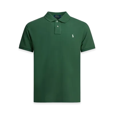Polo Ralph Lauren Polo Shirt With Buttons And Logo "Green"