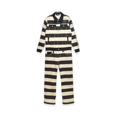 Vanson Jumpsuit Coverall Denim "Border"