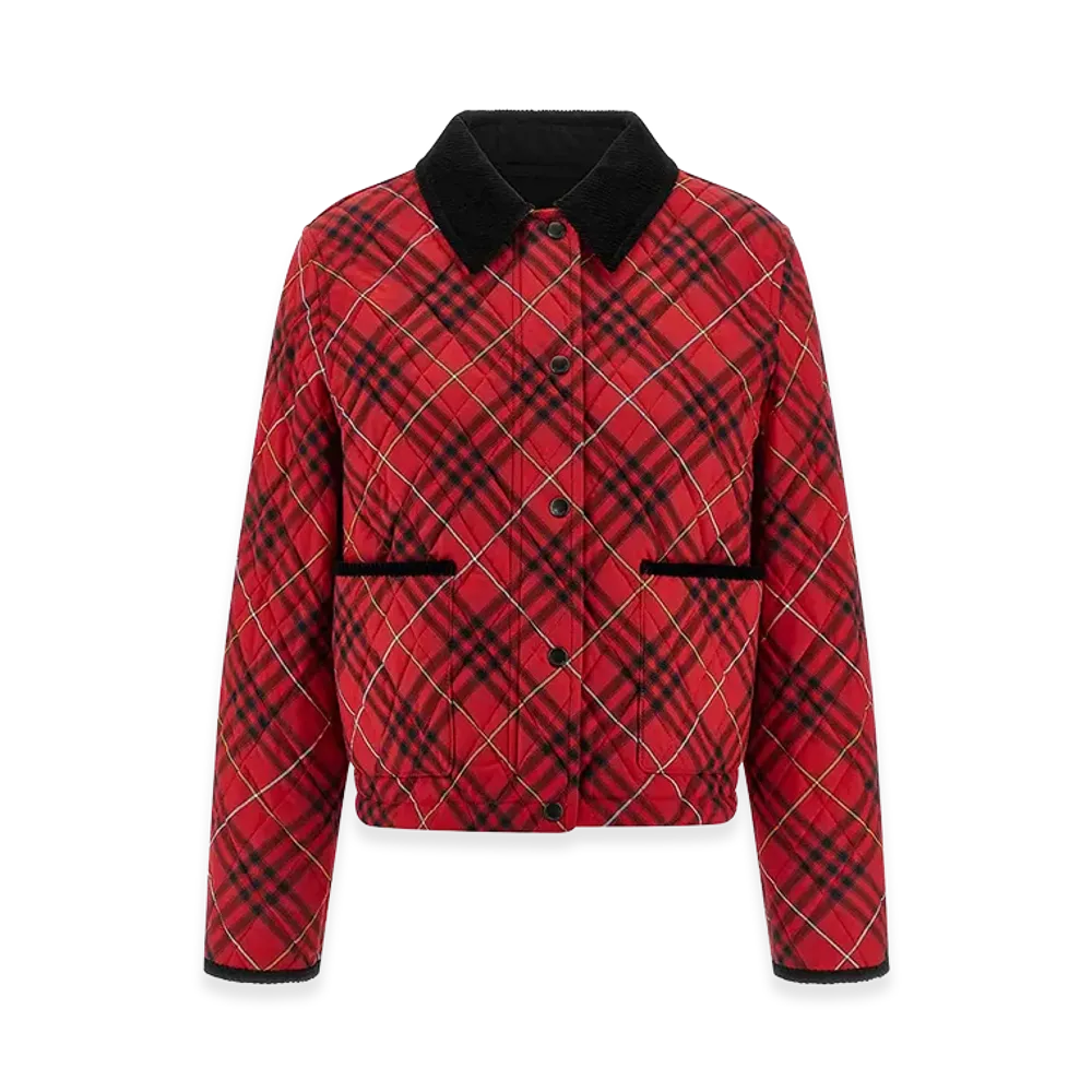 Burberry Women's Oldam Chk Jacket "Multicolor"