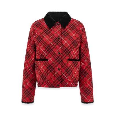 Burberry Women's Oldam Chk Jacket "Multicolor"