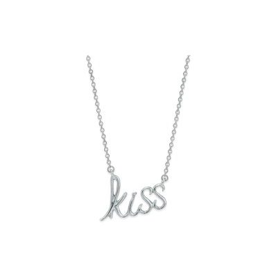 Tiffany & Co. Paloma's Graffiti Kiss Pendant "Silver"