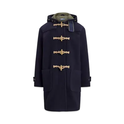 Polo Ralph Lauren Wool Twill Toggle Coat "Navy"