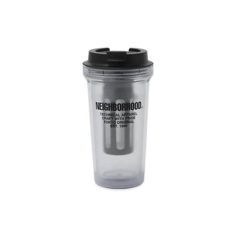 NEIGHBORHOOD Wallmug Bearl & Strainer Set "Clear"
