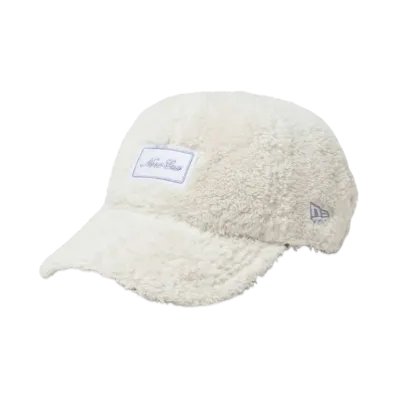 NEW ERA Youth 9Twenty Mink Fleece Felt Patch "Ivory"