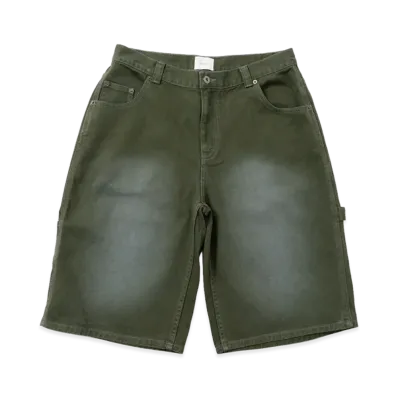 BLESS U Denim Half Pants "Khaki"